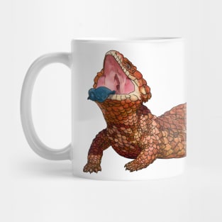 shingleback blue tongue skink Mug